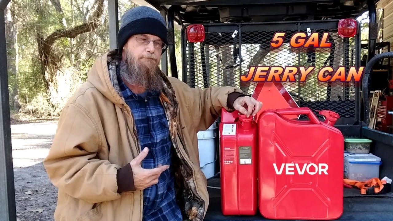 VEVOR 5 Gallon (20 Liter) Gas Can Review | Worth It or Not?