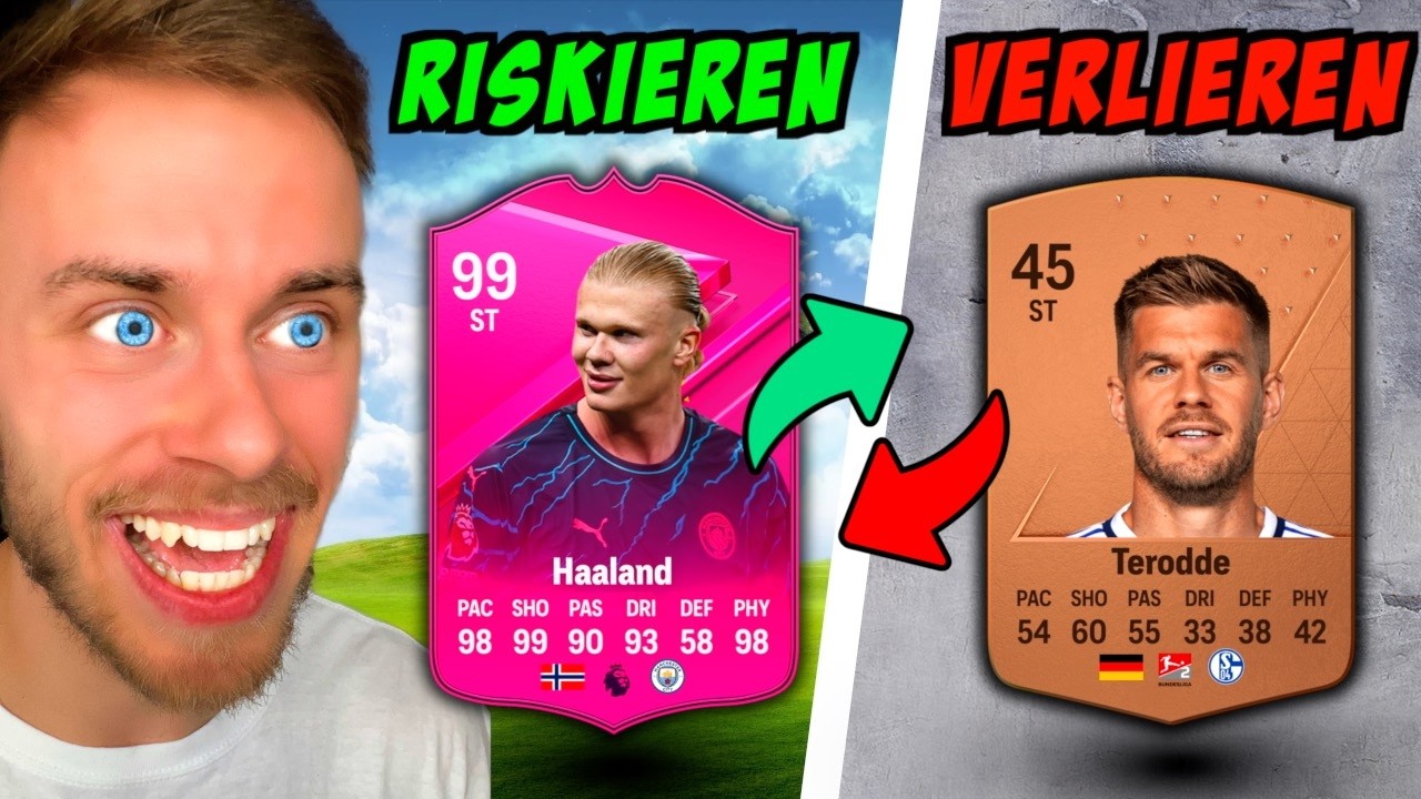 FUT Draft BATTLE vs meine Freundin - aber RISKIEREN oder VERLIEREN bestimmt unsere Teams! 🤩🎲