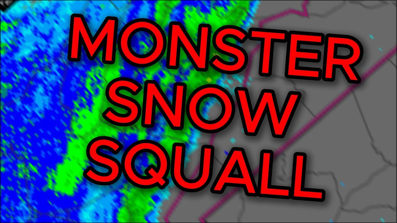 MONSTER SNOW SQUALL TO START 2026! | 1/1/2026 (EAS #1,780-87)