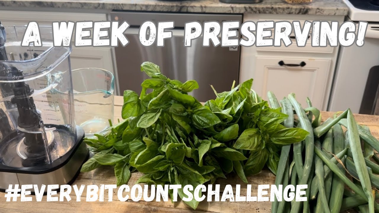 Preserving Food For Winter #everybitcountschallenge | Canning Freeze Drying & More for Food Storage