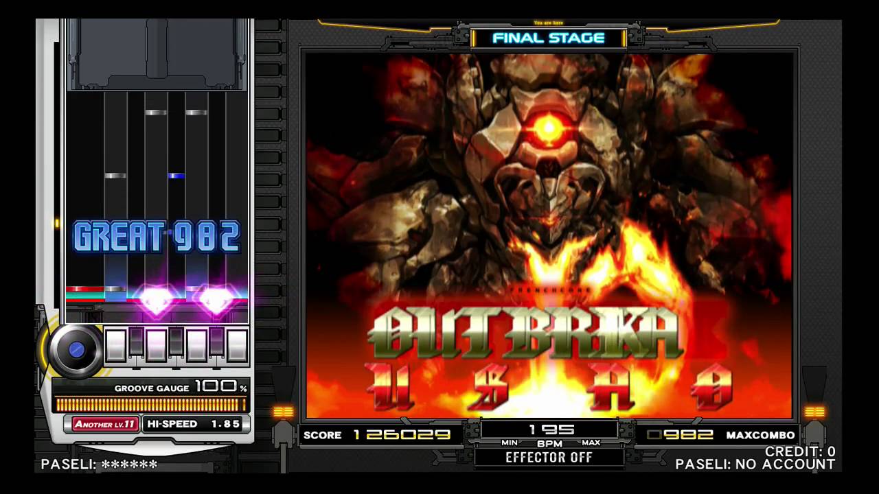 beatmania IIDX 23 copula Outbreak SPA 正規