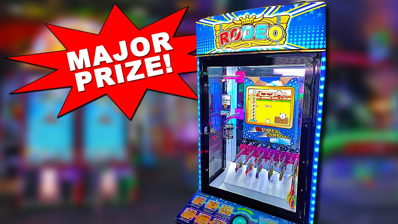 WON THE MAJOR PRIZE ON THIS WEIRD ARCADE GAME