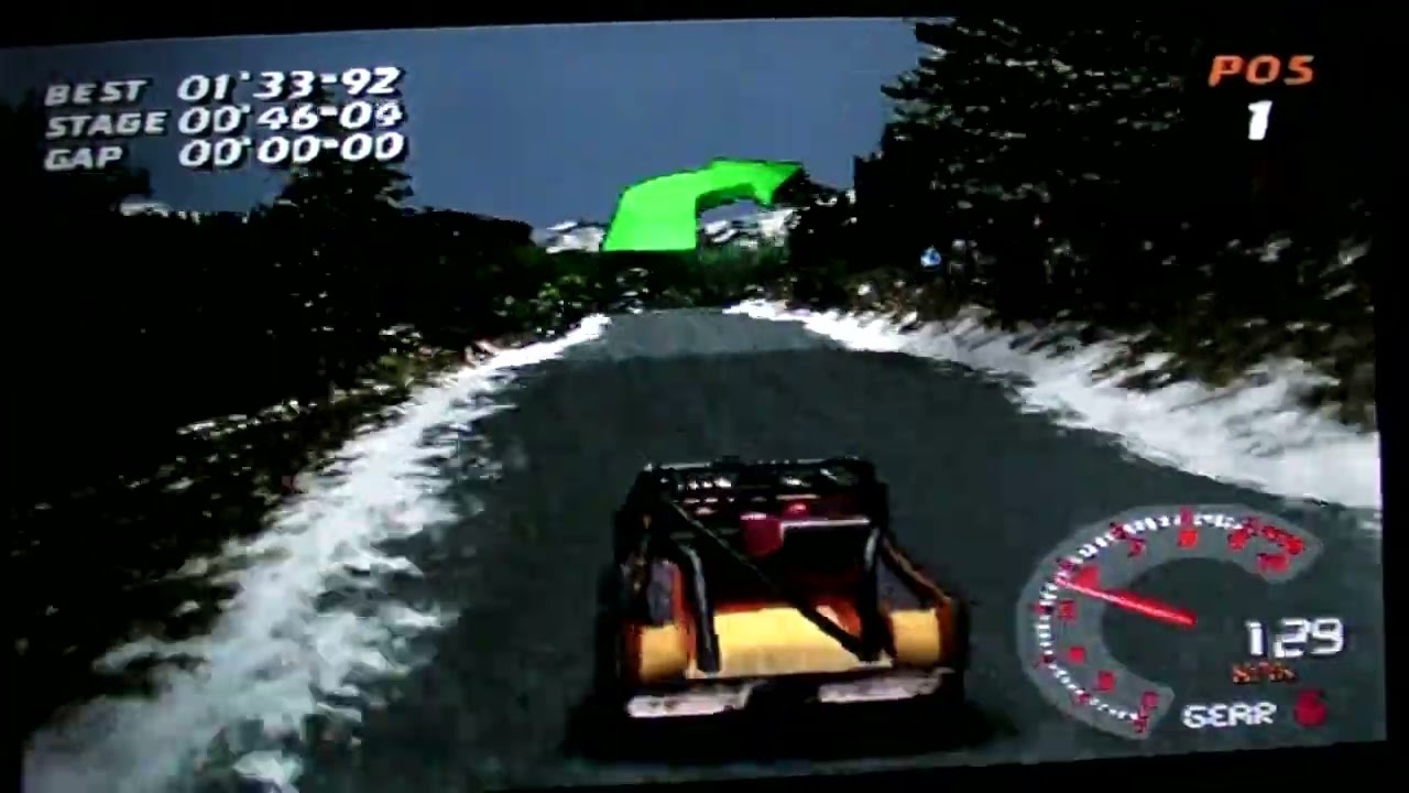 V-Rally 1 : Alpes (Voiture Cachée)
