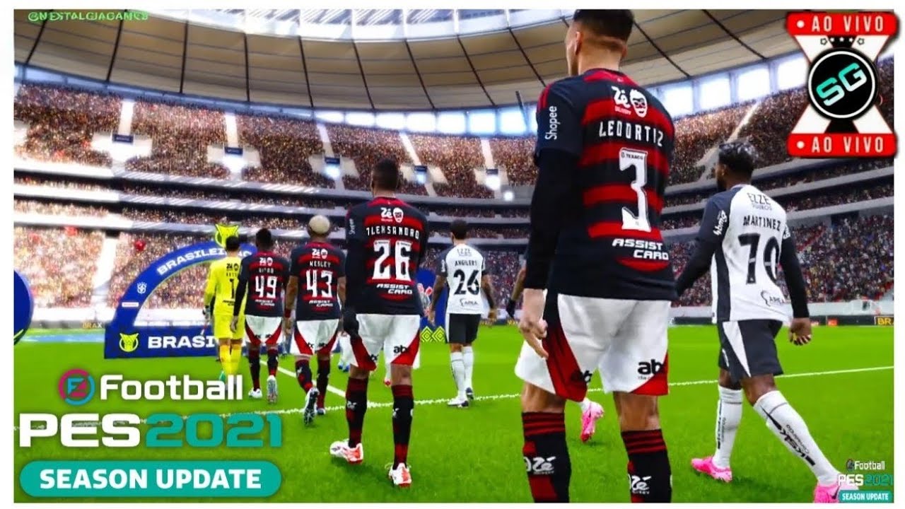 🔴VITÓRIA x FLAMENGO AO VIVO SIMULAÇÃO GAMEPLAY 