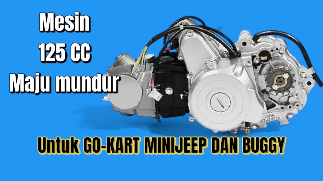 MESIN 125CC BISA MAJU DAN JUGA MUNDUR,BISA UNTUK MINI JEEP, GO-KART DAN BUGGY DAN BISA UNTUK LAINNYA