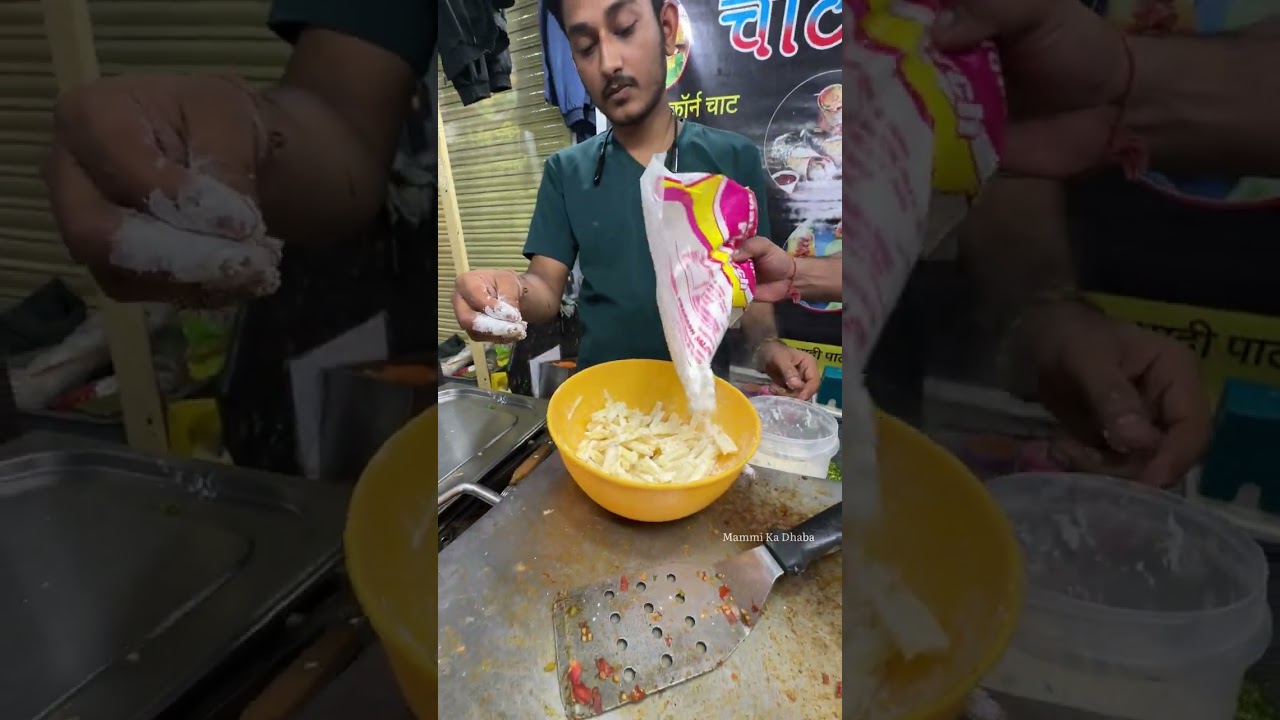 Live Crispy French Fries Making At Night Sarafa | #creatingforindia #shorts #streetfood