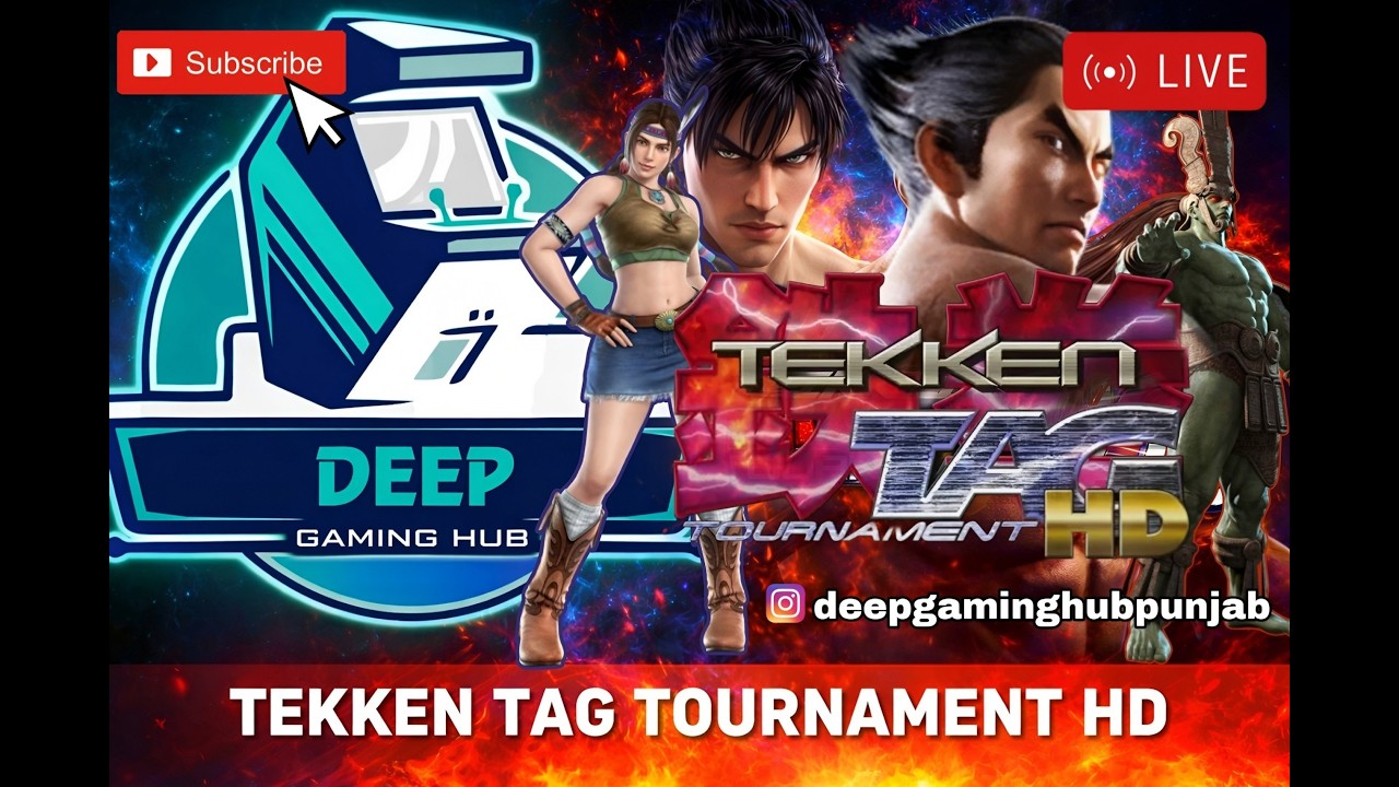 Live - Tekken Tag Tournament HD - at Deep Gaming Hub Ludhiana