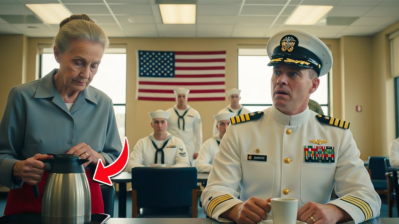 Old Veteran Lady Was Just Pouring Coffee—When Commander Used Her Call Sign 