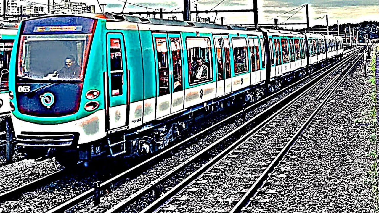 Vidéo sur la ligne 5 (MF 01) à Bobigny