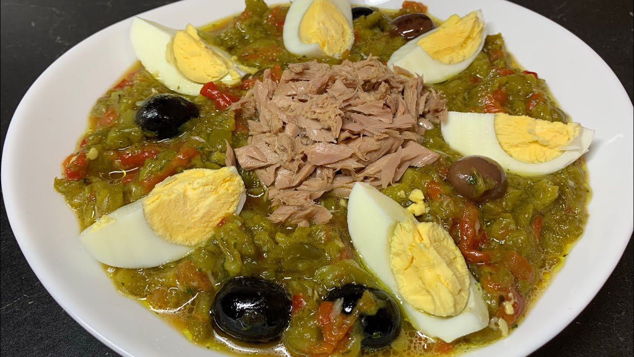 SALADE MECHOUIA || Recette tunisienne سلاطة مشوية تونسية #slata #mechouia #recettetunisienne #