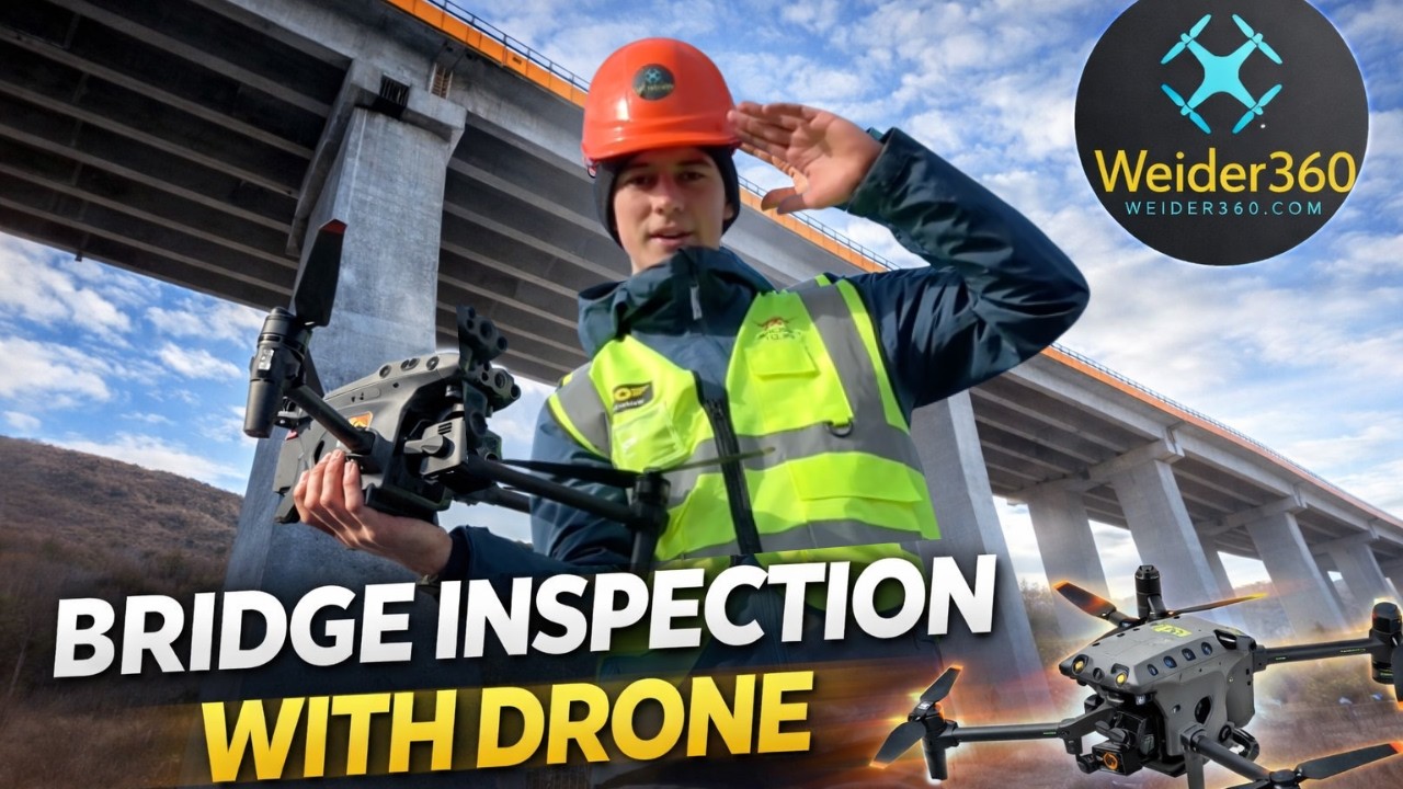 How to conduct a Bridge Inspection with a Drone? | DJI Matrice 30T