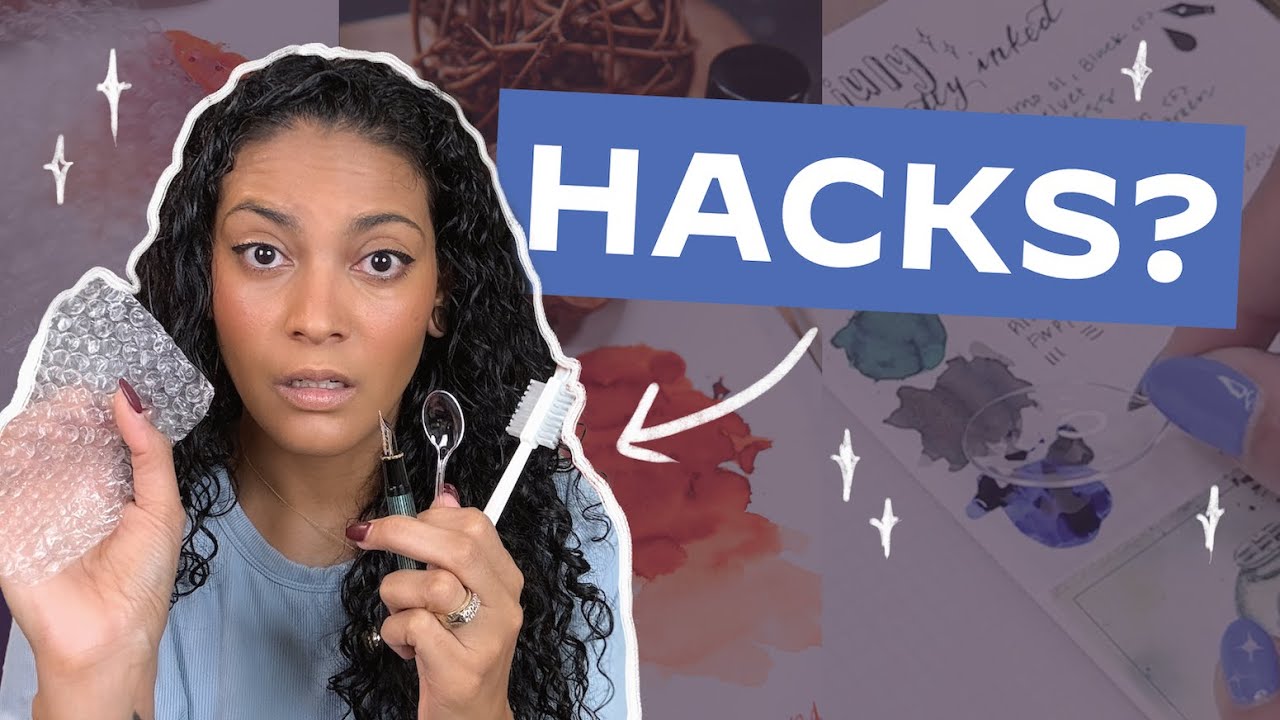 7 fountain pen ink swatching & cleaning tools you need in your life… like, today ✨