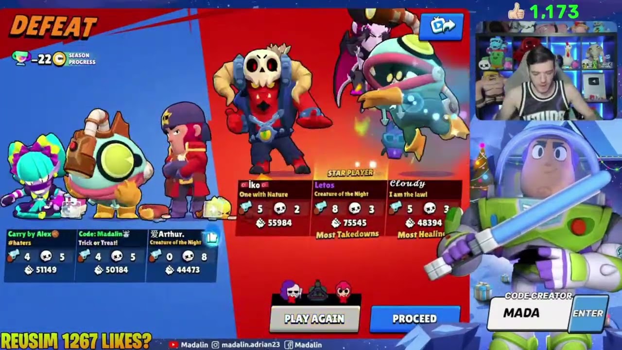 Primul video din 2026 cu Madalin pe Brawl Si Steal a Brain Rot (3 min jumate)