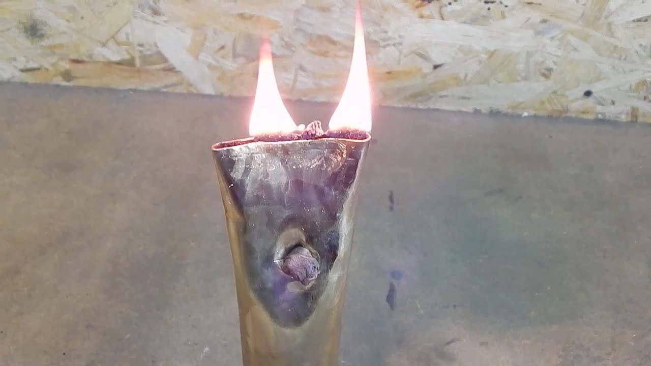 Restoration of a Soviet dugout candle after 77 years