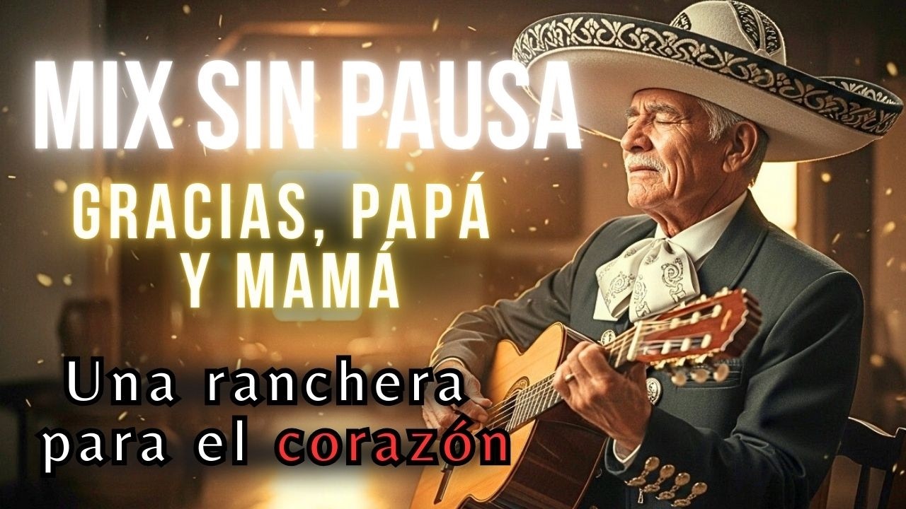 MIX RANCHERAS: Las Lágrimas del PADRE y la MADRE que lucharon por ti (1 HORA) 🎶