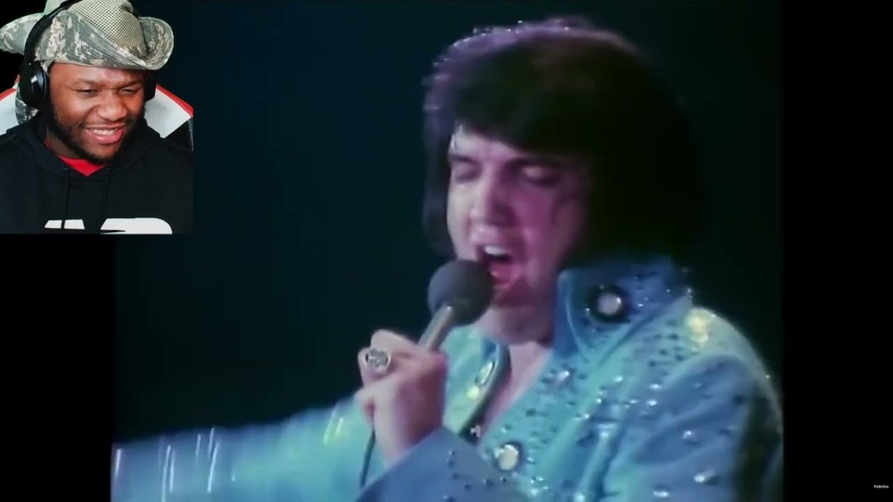 FIRST TIME REACTING TO ELVIS PRESLEY - I Can't Stop Loving You (1972)