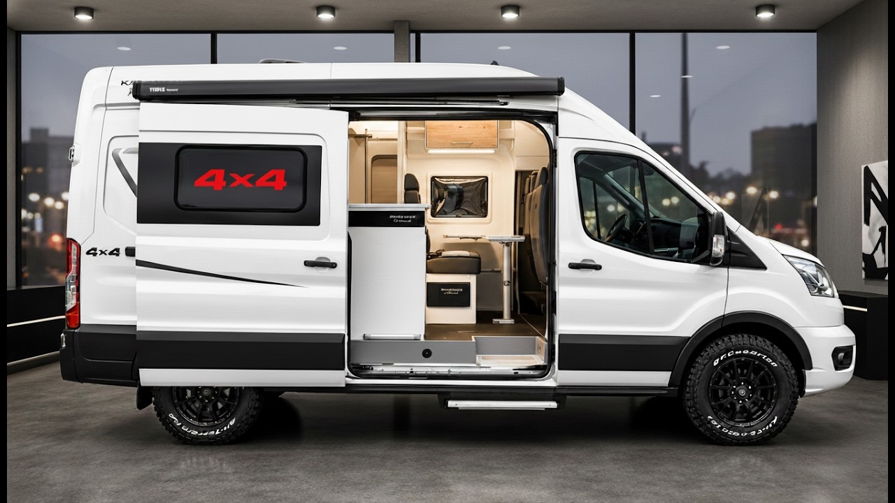 The SMALLEST OFF-GRID 4x4 Camper in Europe | KARMANN DEXTER 560
