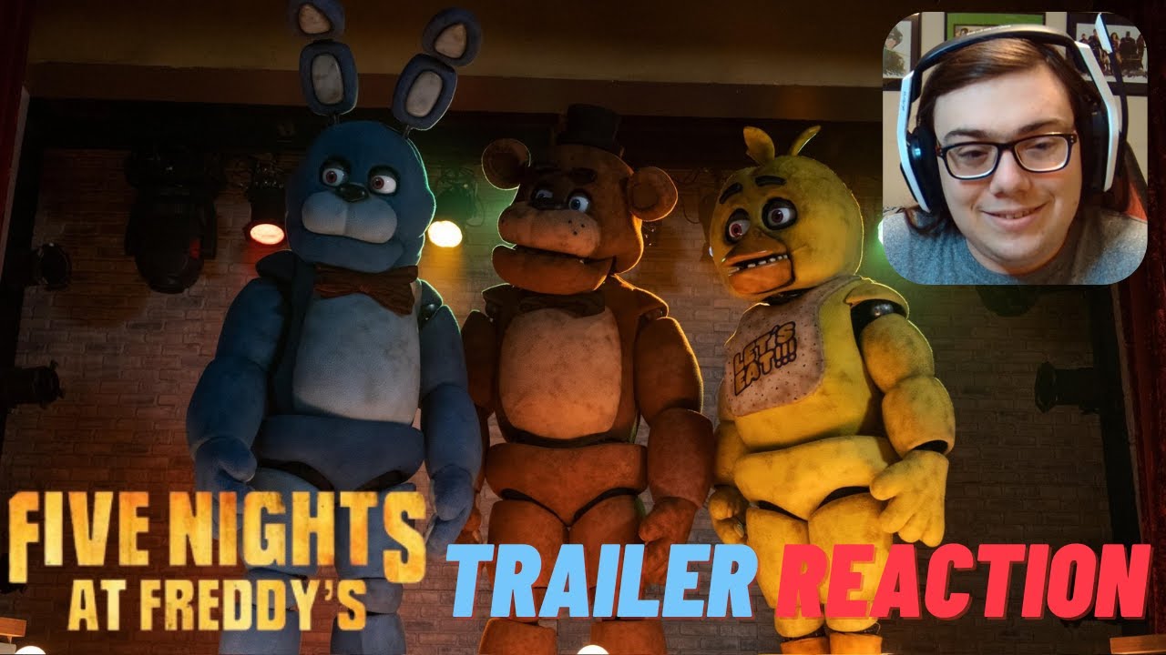 FIVE NIGHTS AT FREDDY'S Trailer 2 REACTION!! (Blumhouse)