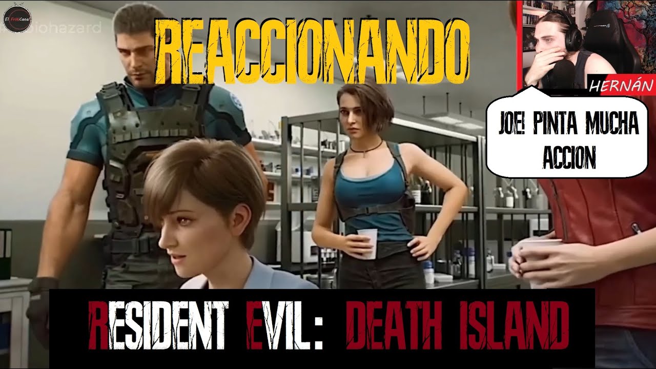 REACCIONANDO TRAILER RESIDENT EVIL DEATH ISLAND