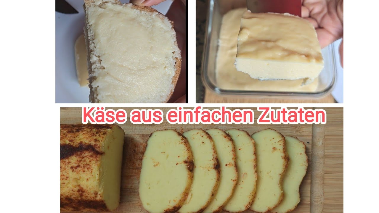 🧀Schmelzkäse, Kochkäse zuhause selber machen, aus einfachen Zutaten.