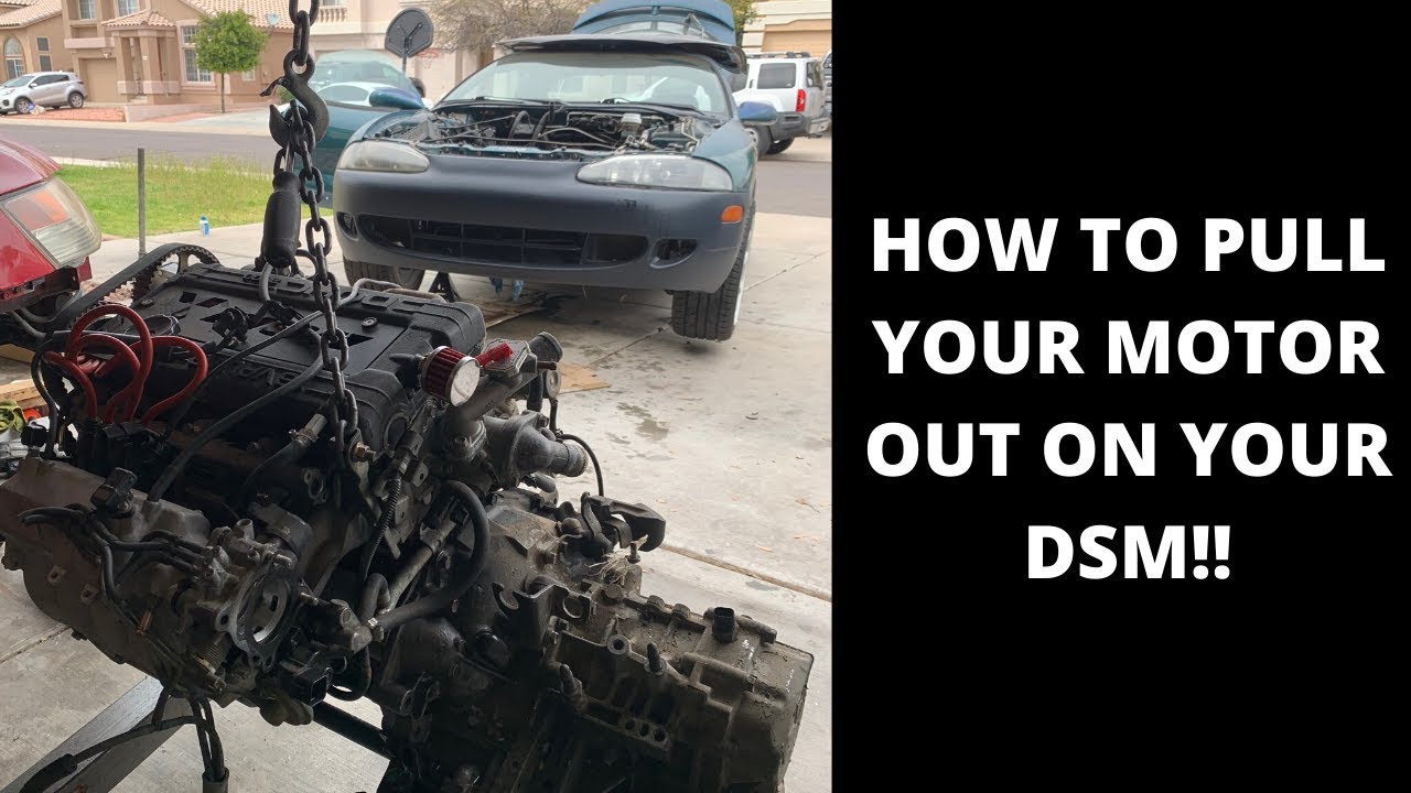 HOW TO PULL OUT YOUR 4G63T STEP BY STEP