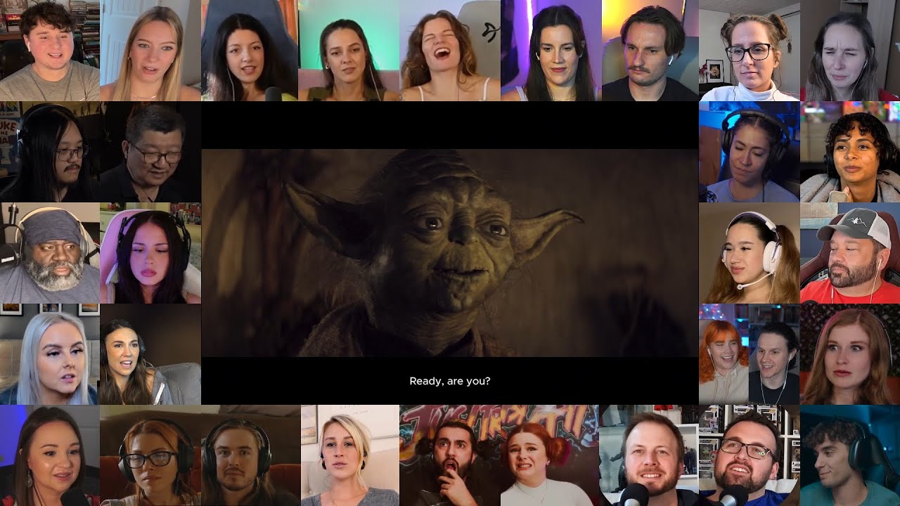 Yoda revealed as a Jedi Master on Dagobah - Star Wars 5 The Empire Strikes Back - Reaction Mashup