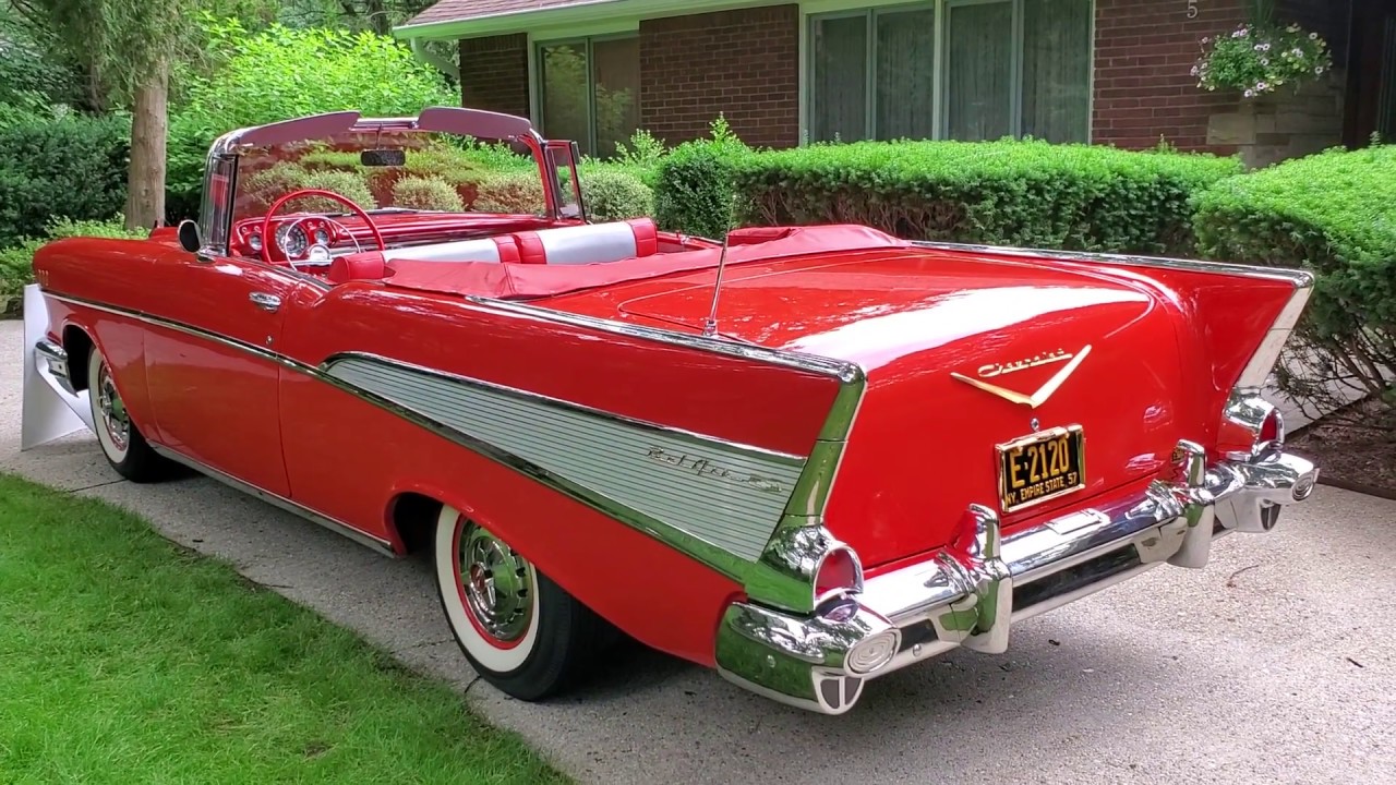 RARE 1957 Chevrolet Bel Air Convertible For Sale ~ 283/270hp ~ AACA) Senior Award Winner