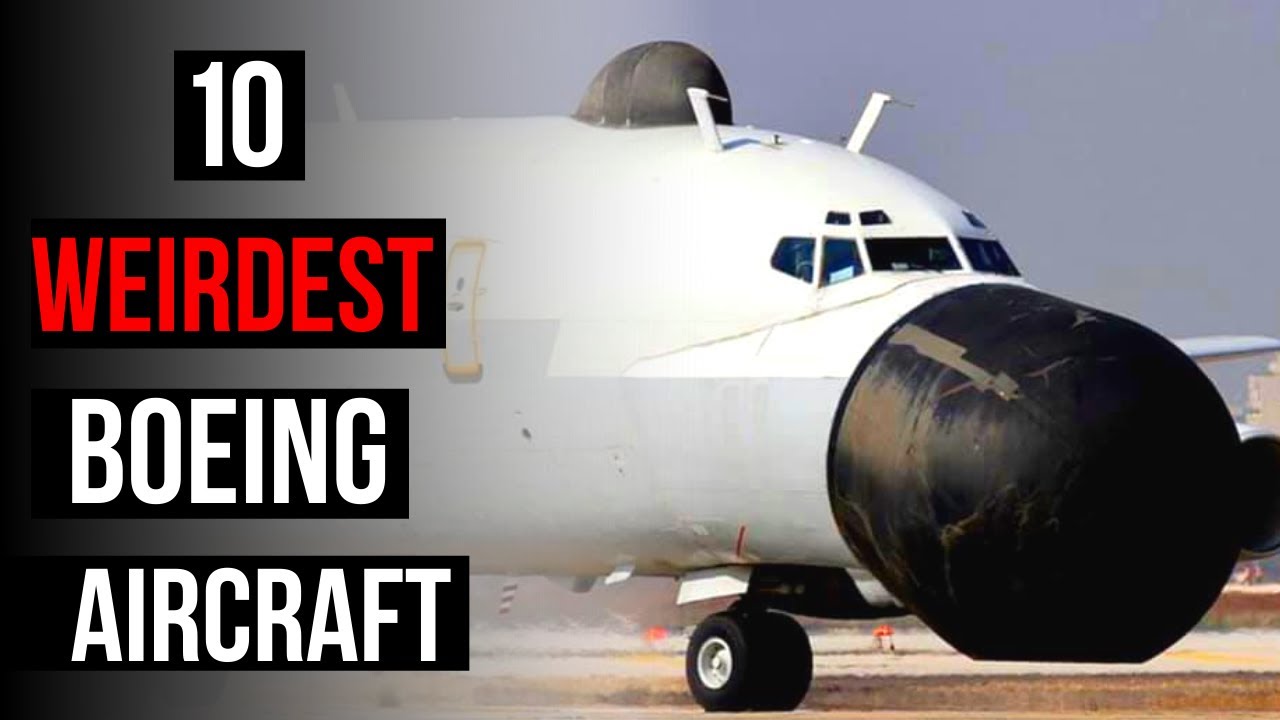 10 САМЫХ СТРАННЫХ самолетов Boeing, когда-либо построенных!