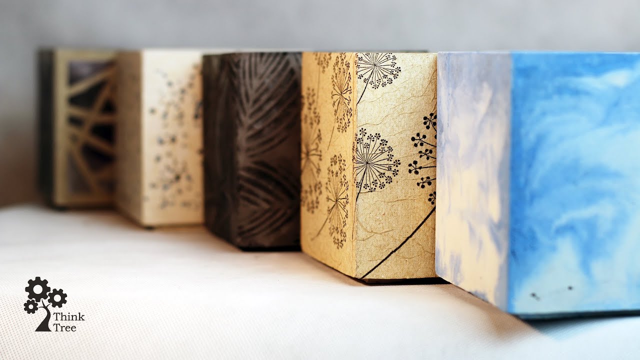 How to decorate concrete planters – DIY / Jak ozdobić betonową doniczkę / Think Tree