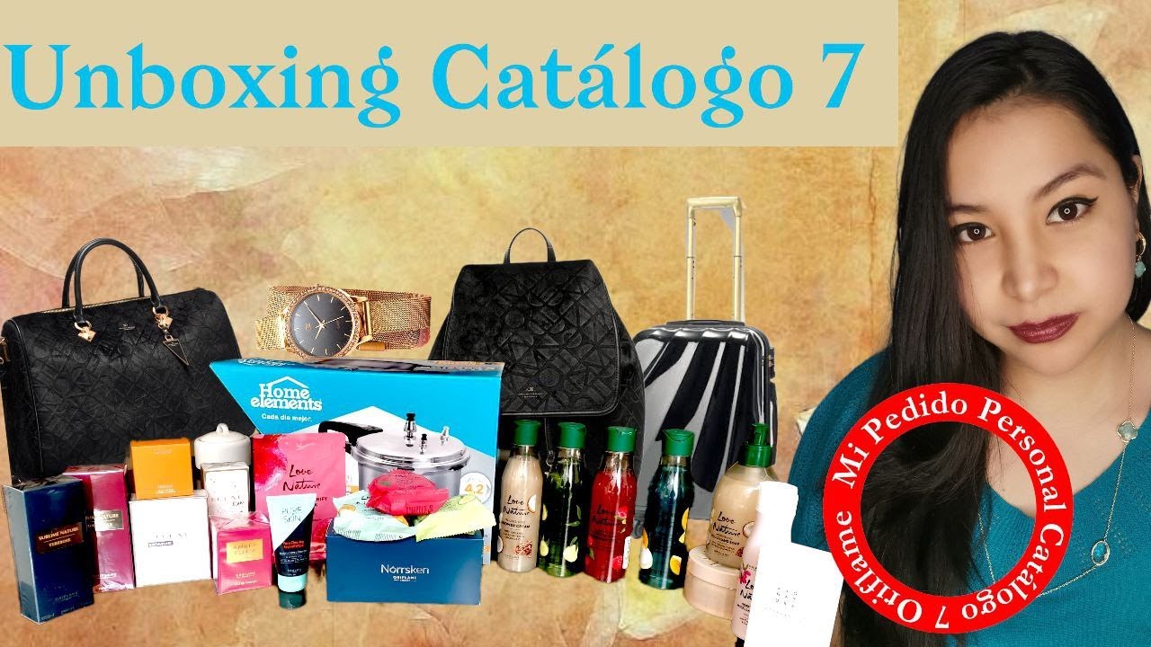 🎁🎆 UNBOXING CATALOGO 7 ORIFLAME PERU 2022
