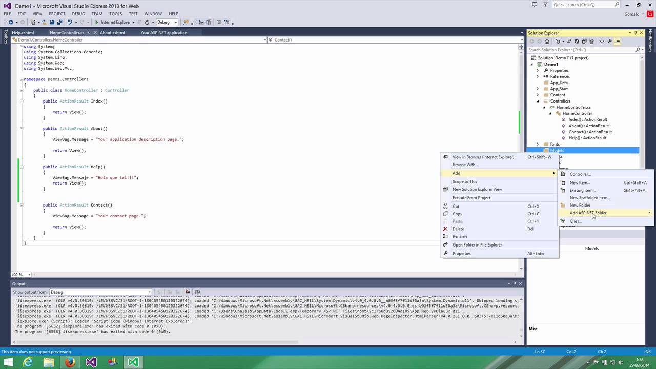 Introduccion a ASP.NET MVC 5 Para desarrollares WebForms