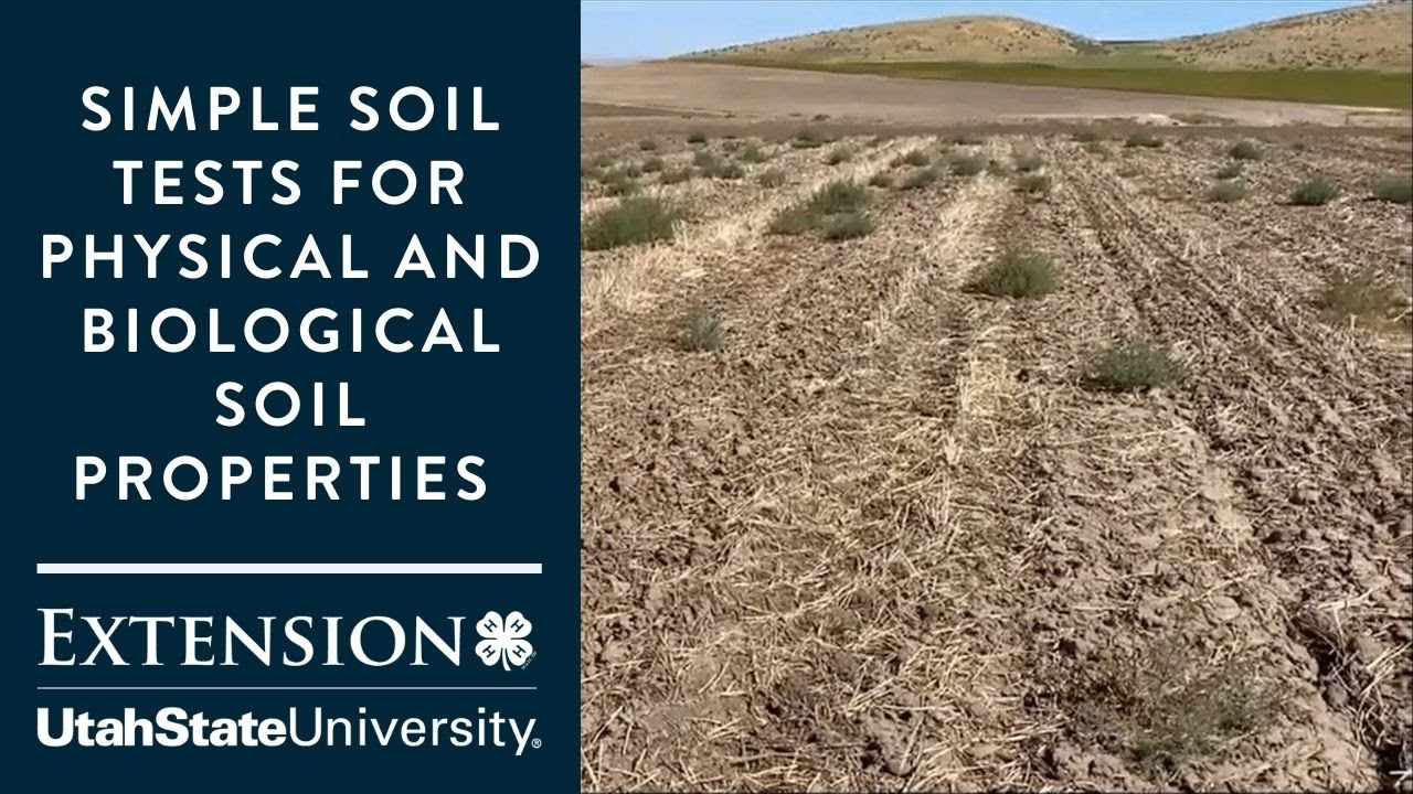 Simple Soil Tests for Physical and Biological Soil Properties