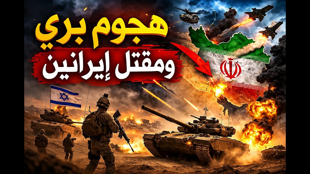 اتفاق سرى بين امريكا وايران و خناقة ترامب و نتنياهو واول هجوم برى داخل ايران و ضرب اسرائيل بقوة