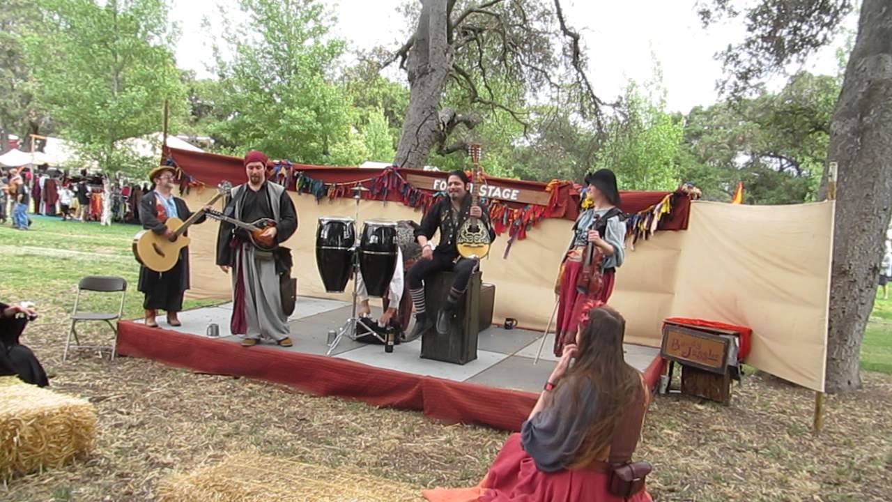 Gallows Humor telling jokes between songs 5-05-13 Escondido Ren Faire