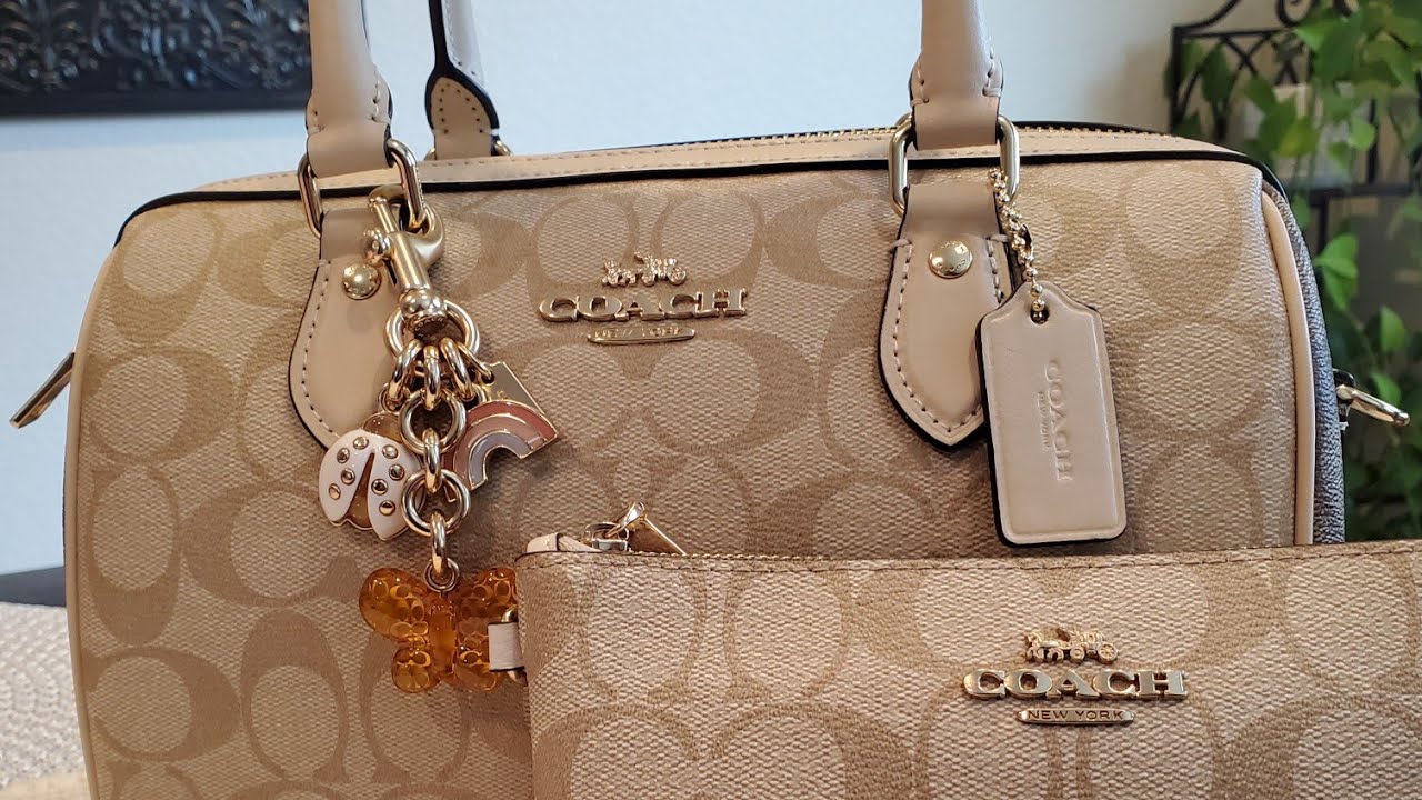 What's in My Coach Rowan Satchel?