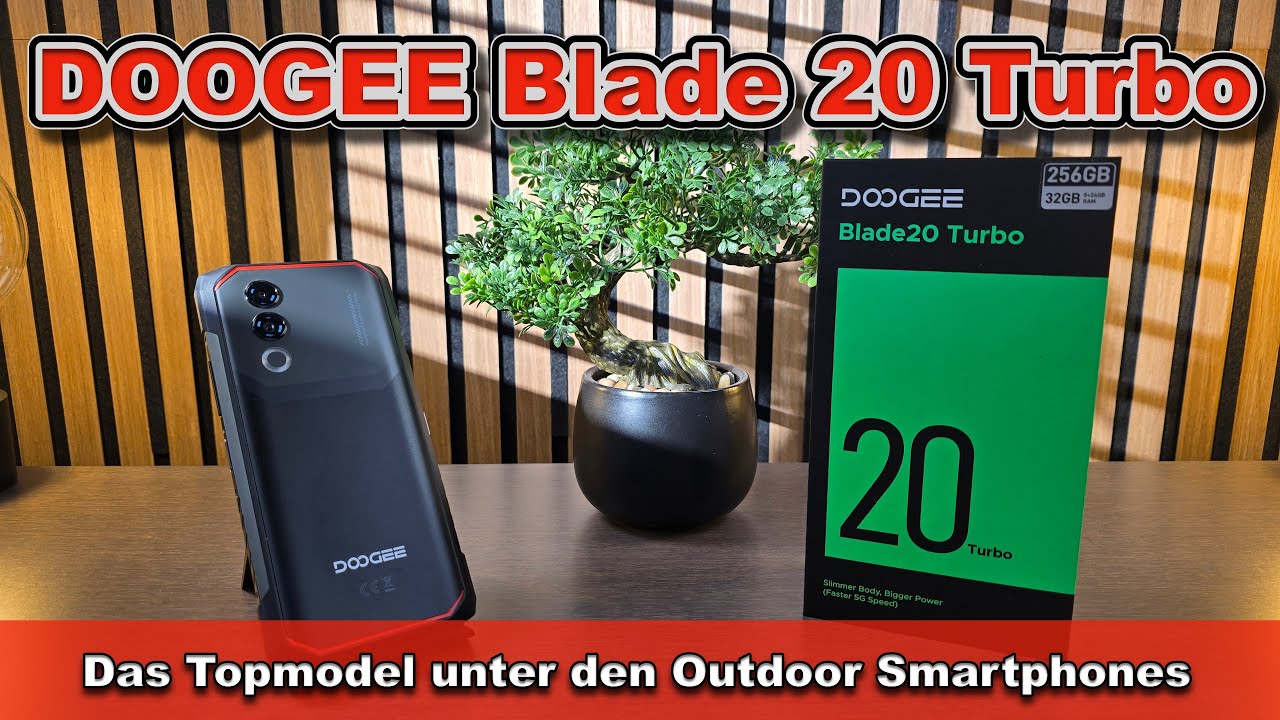 DOOGEE Blade20 Turbo im Test: 5G Outdoor-Handy mit schlanker Optik +XXL Akku – Preis-Leistung top?
