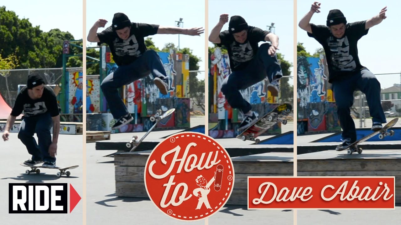 How-To Skateboarding: Heelflip Manual with Dave Abair