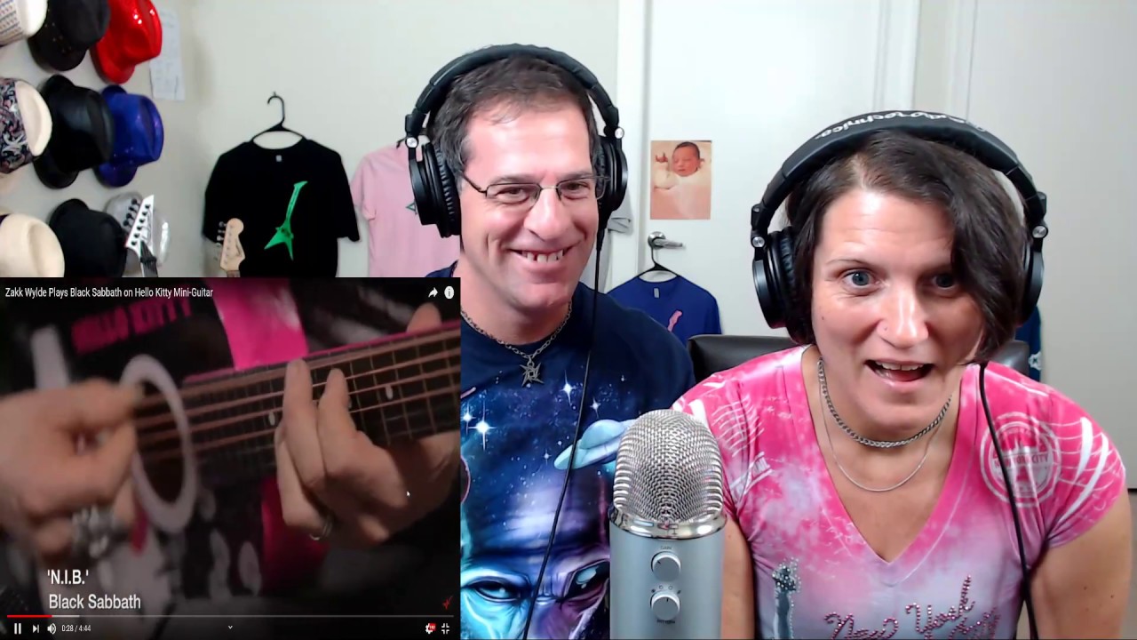 Black Sabbath - Zakk Wylde on Hello Kitty (N.I.B.) KnR's First Reaction
