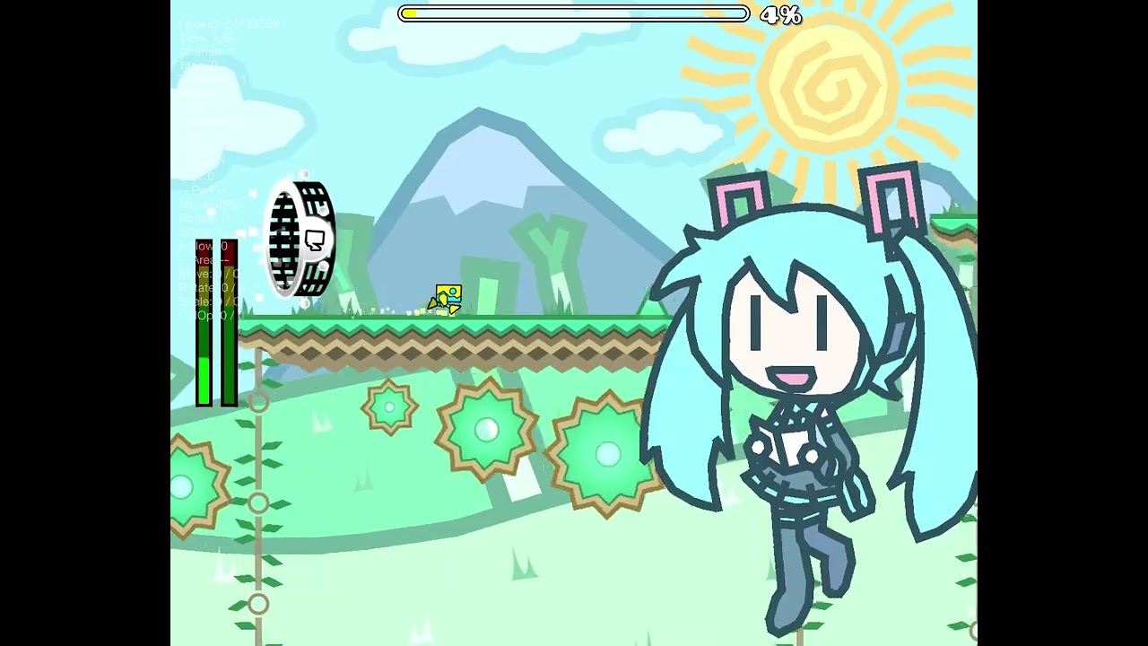 GEOMETRY DASHをいろいろなステージやってみた！（パソコン）