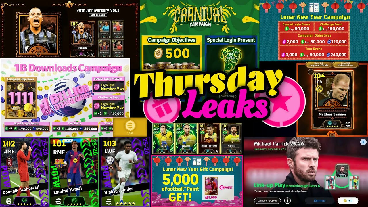 Thursday Leaks, New Campaign, Free 1300 Coins, New Bigtime Pack, What is coming on Thursday & Monday