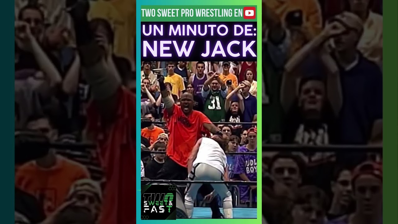 #unminuto de #newjack  #wwe #luchalibre #wrestling #wwefan #ECW