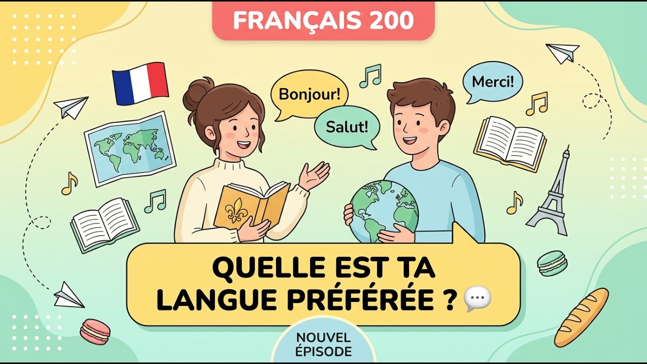 Quelle est VOTRE Langue Préférée ? 🇫🇷 Pourquoi on ADORE le Français | Français 200 Podcast