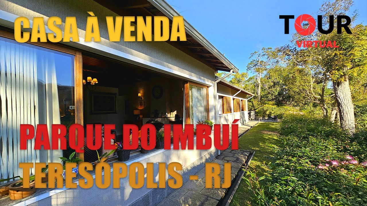 Maravilhosa Casa com vista indevassável, por R$ 1.250.000,00 - Parque do Imbui - Teresópolis/RJ