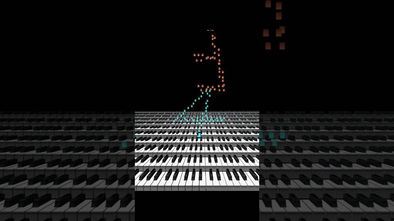 Countdown 10 to 0 &ndash; Tension to Release in 3D Piano MIDI Art
