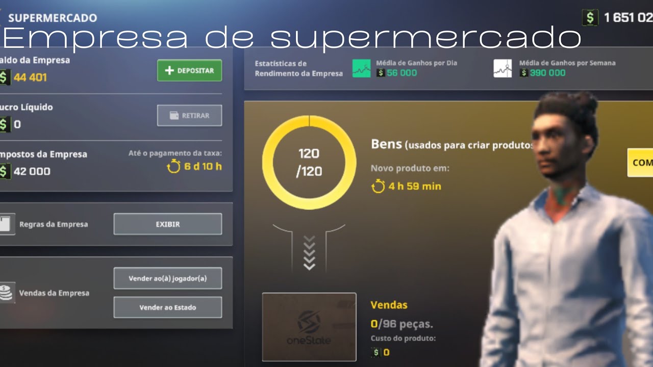 One State Rp Como funciona Empresa de Supermercado