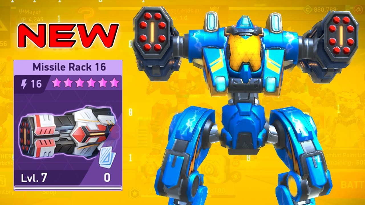 New Puma and Missile Rack 16 in Action | Mech Arena