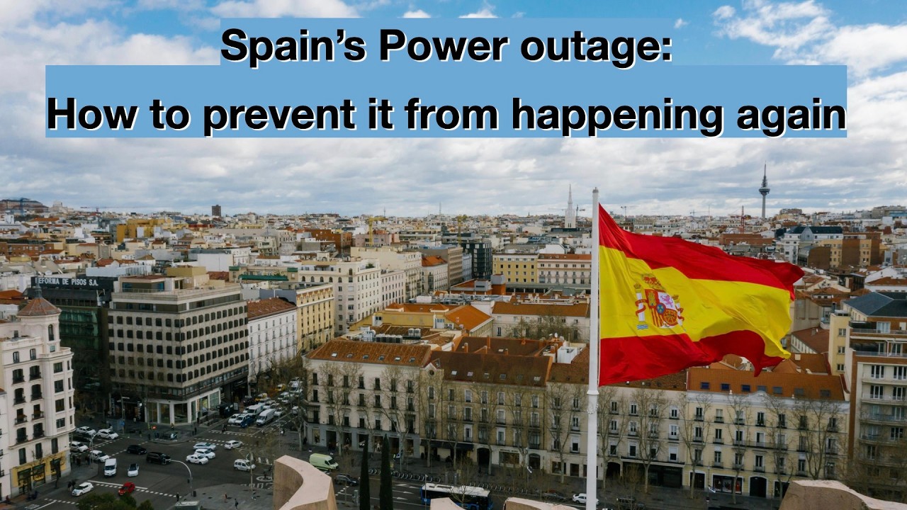 What caused the Spanish Power Outage and the simple solution
