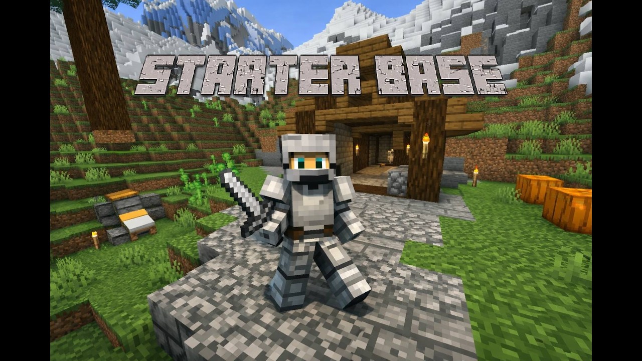 Nicky's Survival - Beginning of starter base! #3