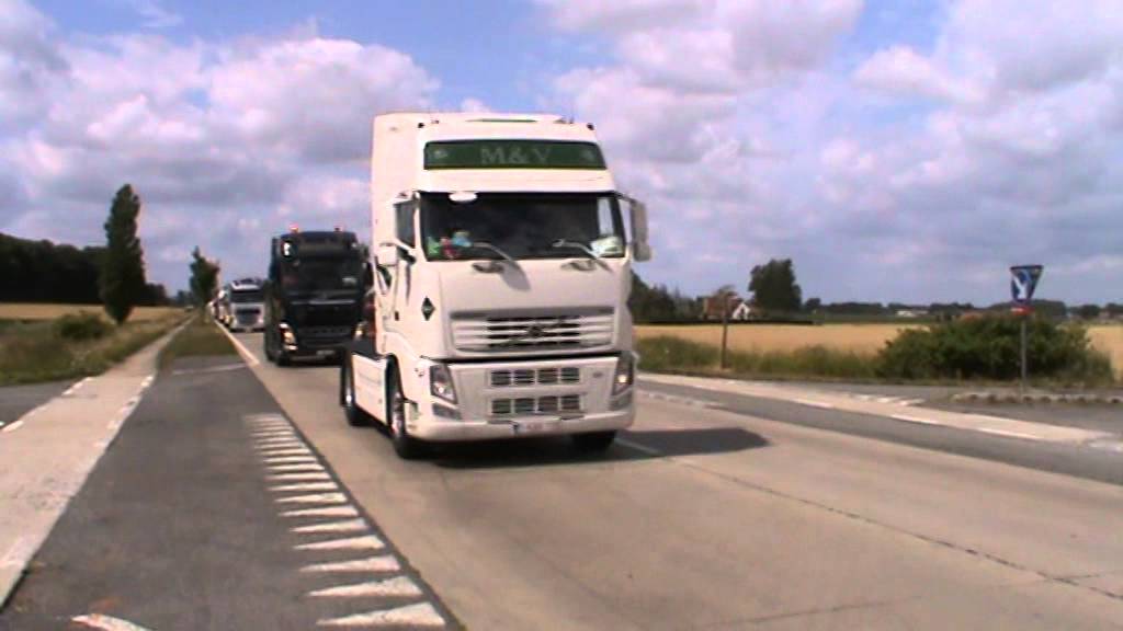 trucktocht klerken 2015, voormiddagrit, Ieper zuiderring