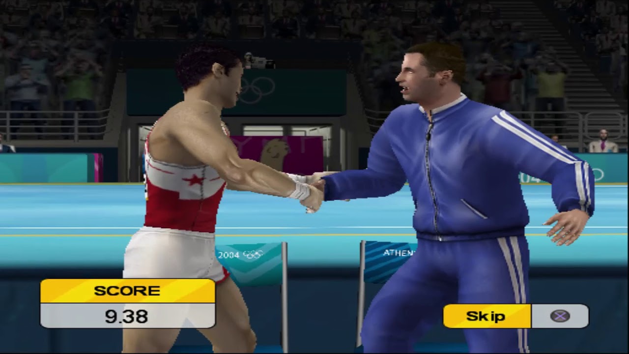 Athens 2004 Gymnastics Gameplay